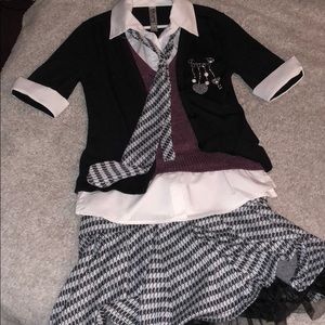 Two piece kids fancy set